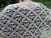 kungen och majkis Crochet Skull Shawl